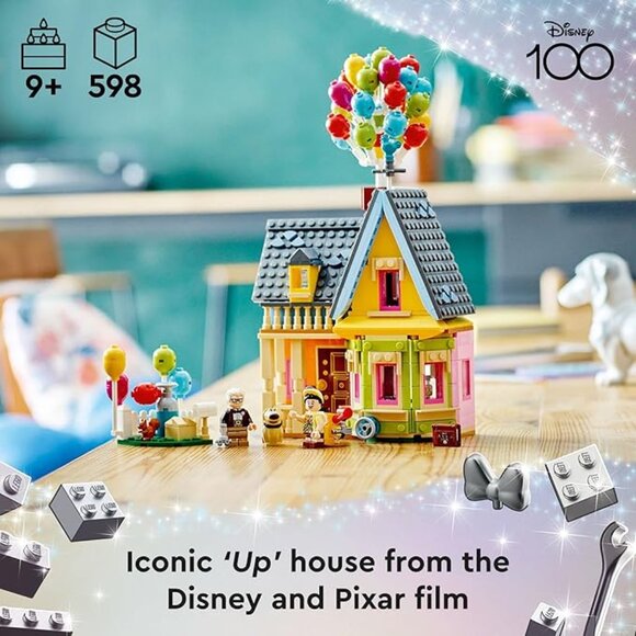 NEW Lego Disney Pixar UP House Building Set Toy with Balloons Movie Kit 43217 Br - Picture 5 of 16